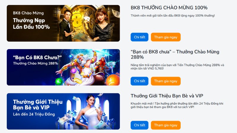 Ưu đãi tân thủ cực khủng